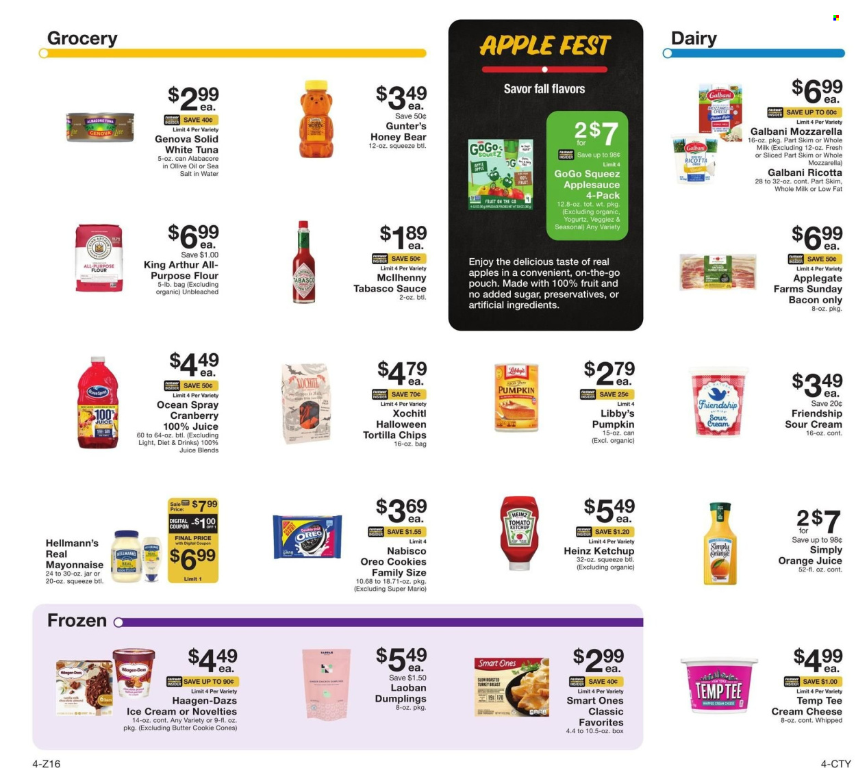 Fairway Market ad - 10/04/2024 - 10/10/2024. Page 4