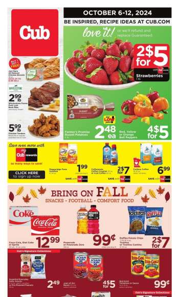 Cub Foods Flyer - 10/06/2024 - 10/12/2024.