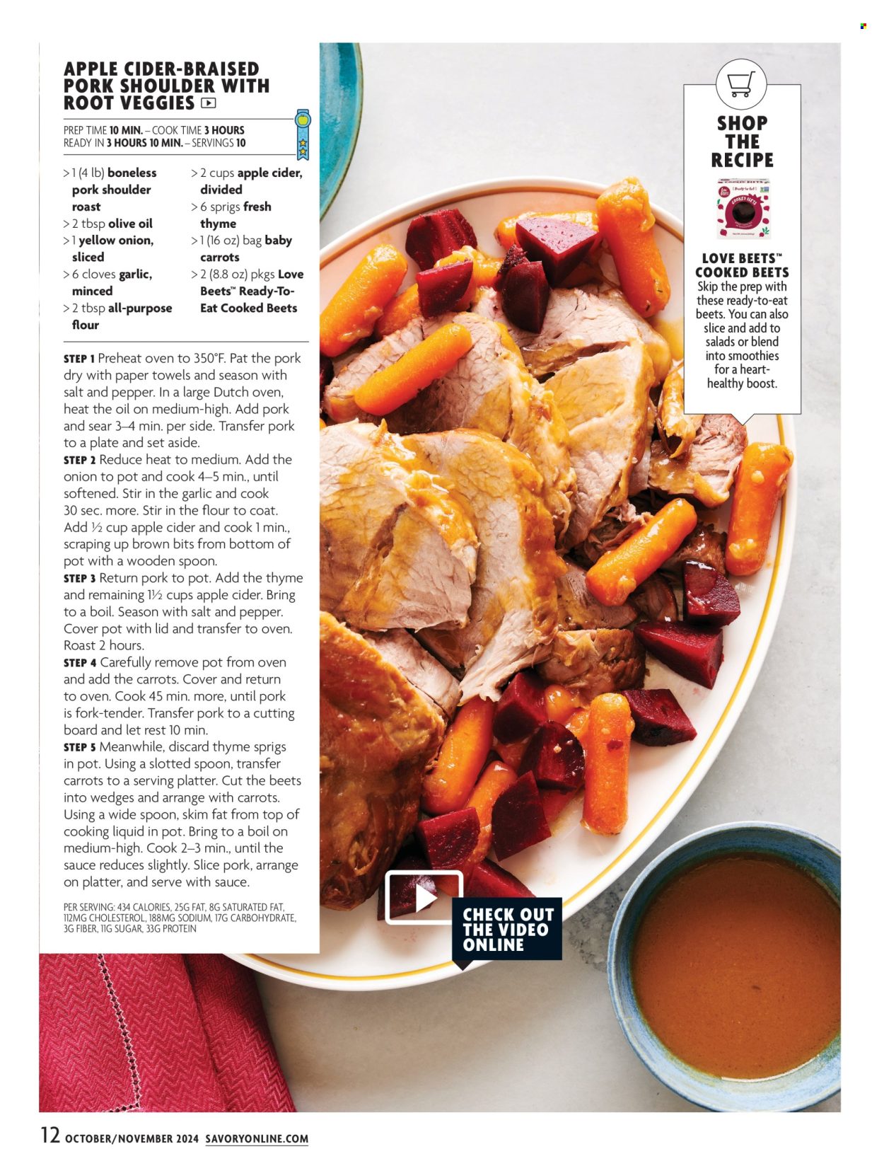 Giant Food ad - 10/01/2024 - 11/30/2024. Page 1