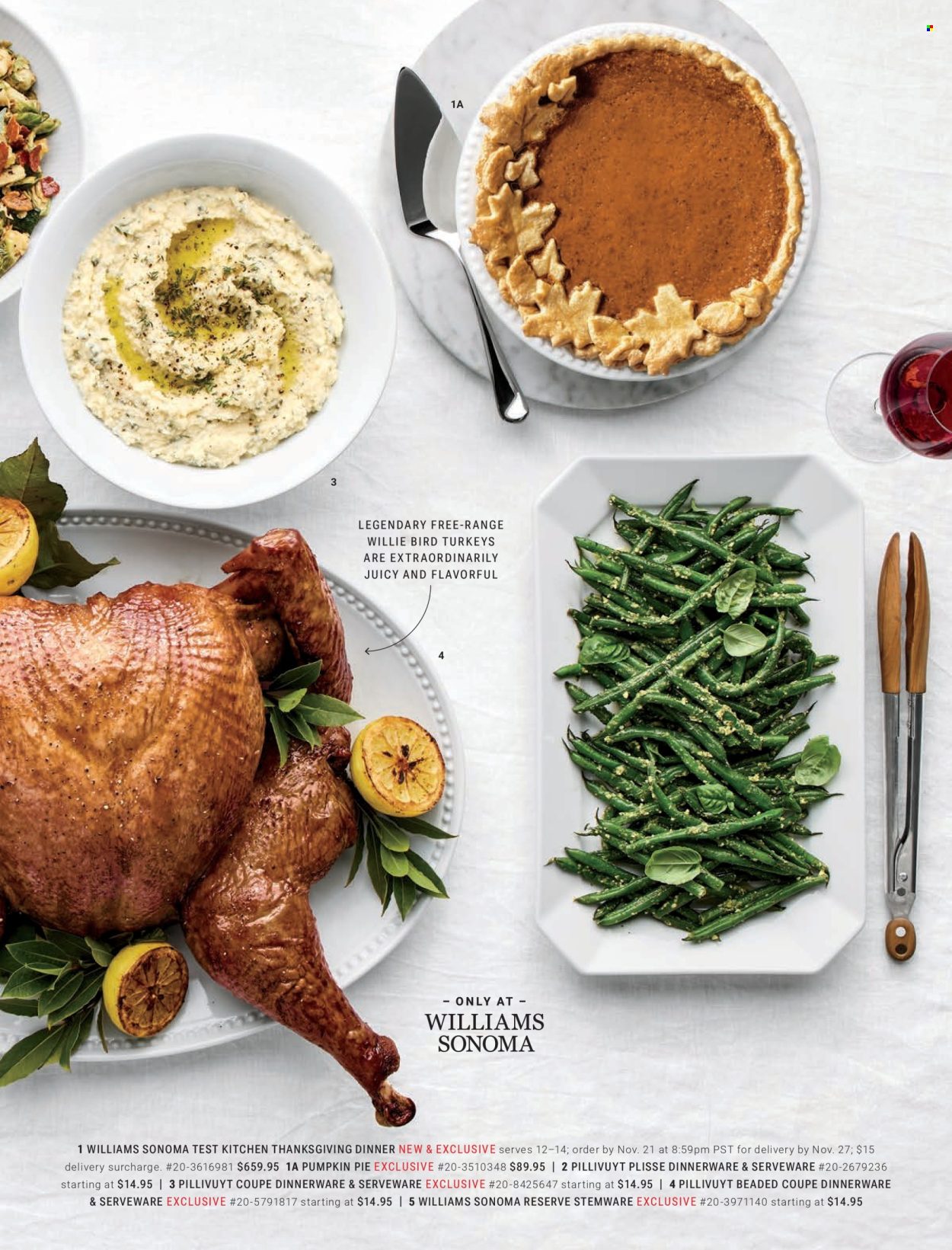 Williams-Sonoma ad - 11/01/2024 - 11/30/2024. Page 1