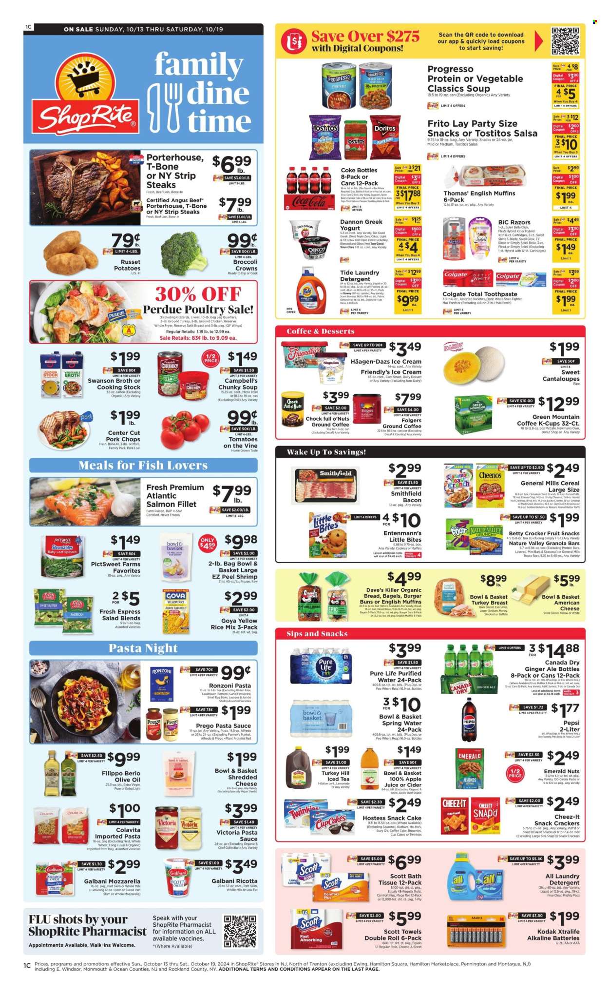 ShopRite ad - 10/13/2024 - 10/19/2024. Page 1