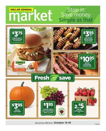 Dollar General Flyer - 10/13/2024 - 10/19/2024.