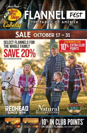 Bass Pro Shops Flyer - 10/17/2024 - 10/31/2024.