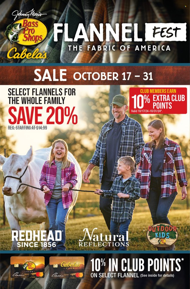 Bass Pro Shops ad - 10/17/2024 - 10/31/2024. Page 1