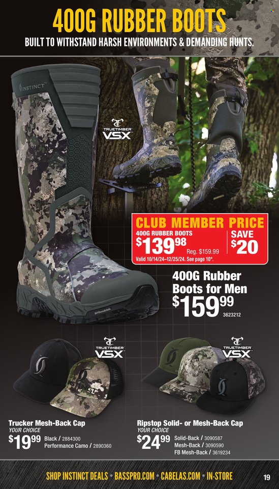 Bass Pro Shops ad. Page 19