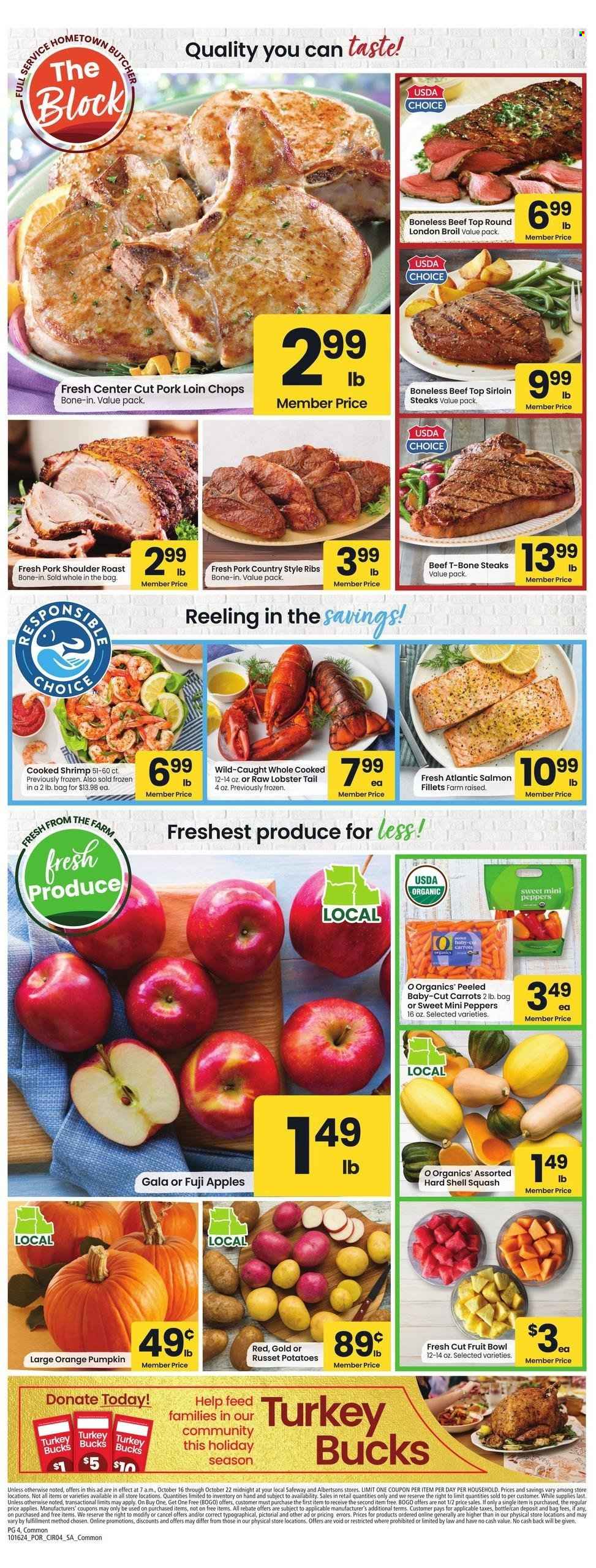 Albertsons ad - 10/16/2024 - 10/22/2024. Page 3