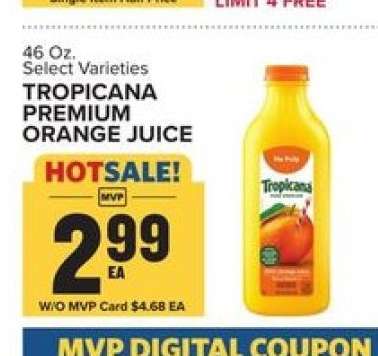 Tropicana Premium Orange Juice