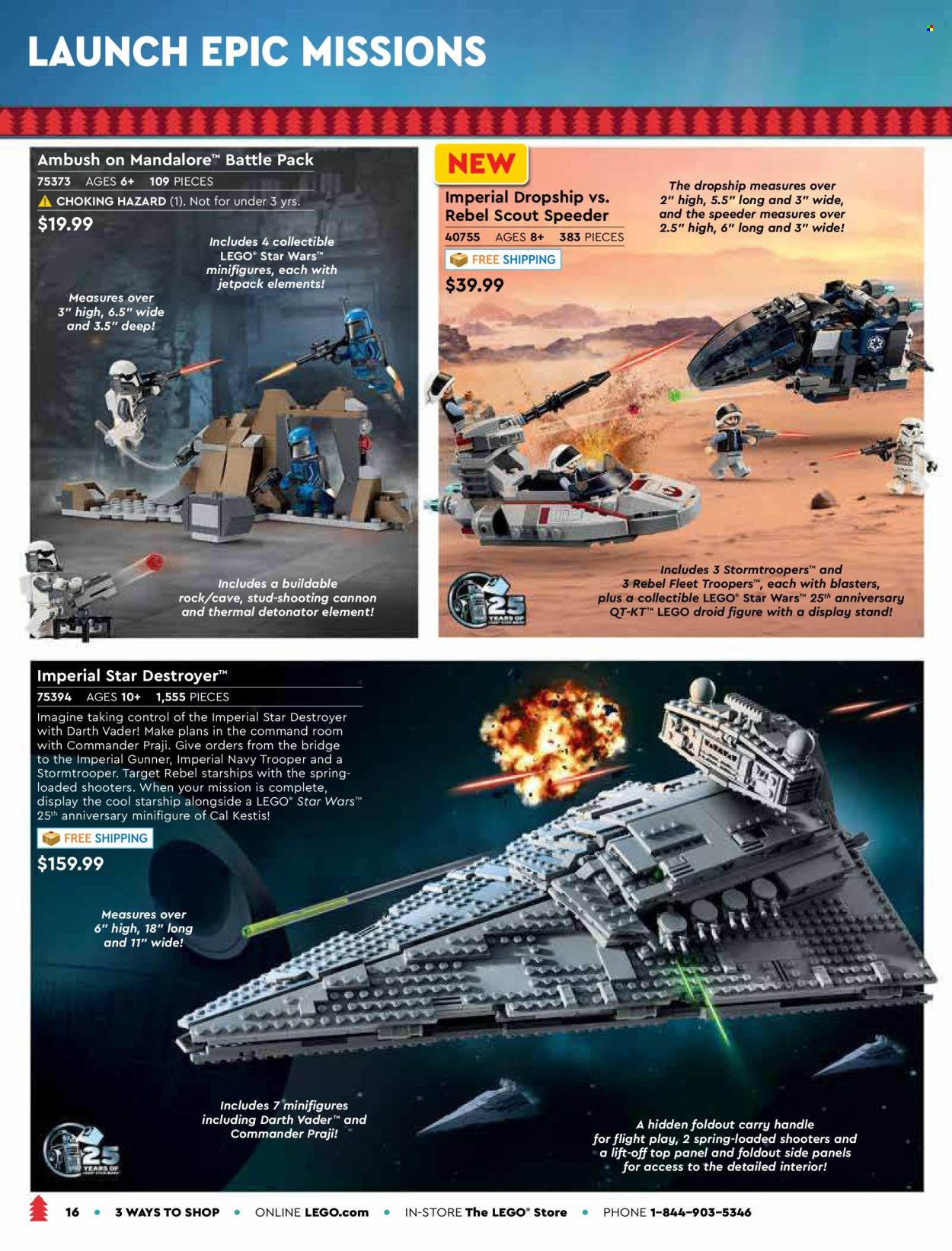 LEGO ad. Page 16