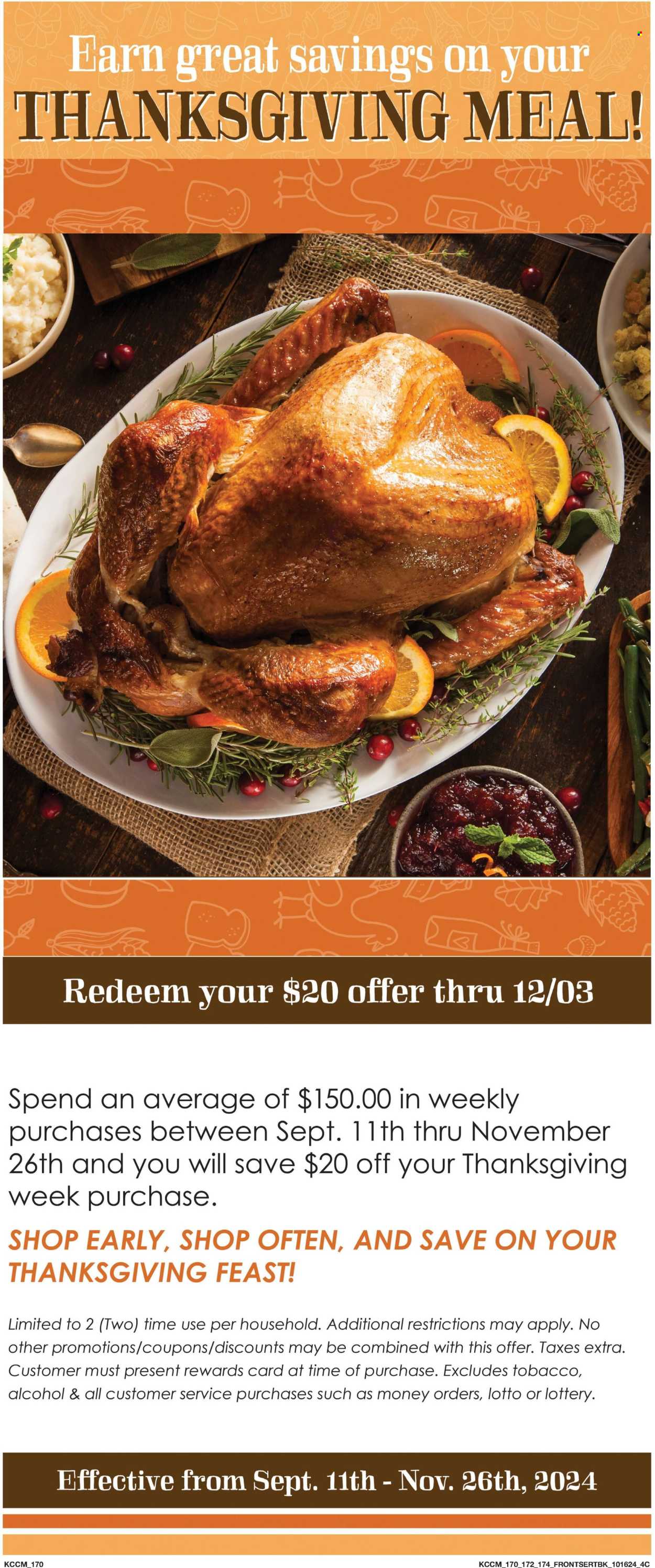 Bratchers Market ad - 10/16/2024 - 10/22/2024. Page 4