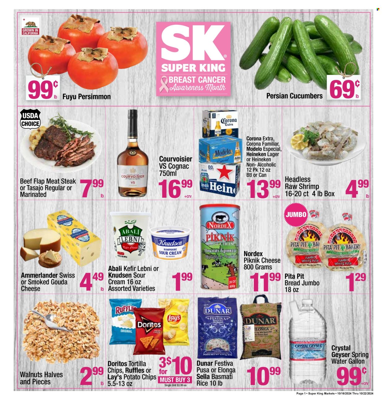 Super King Markets ad - 10/16/2024 - 10/22/2024. Page 1