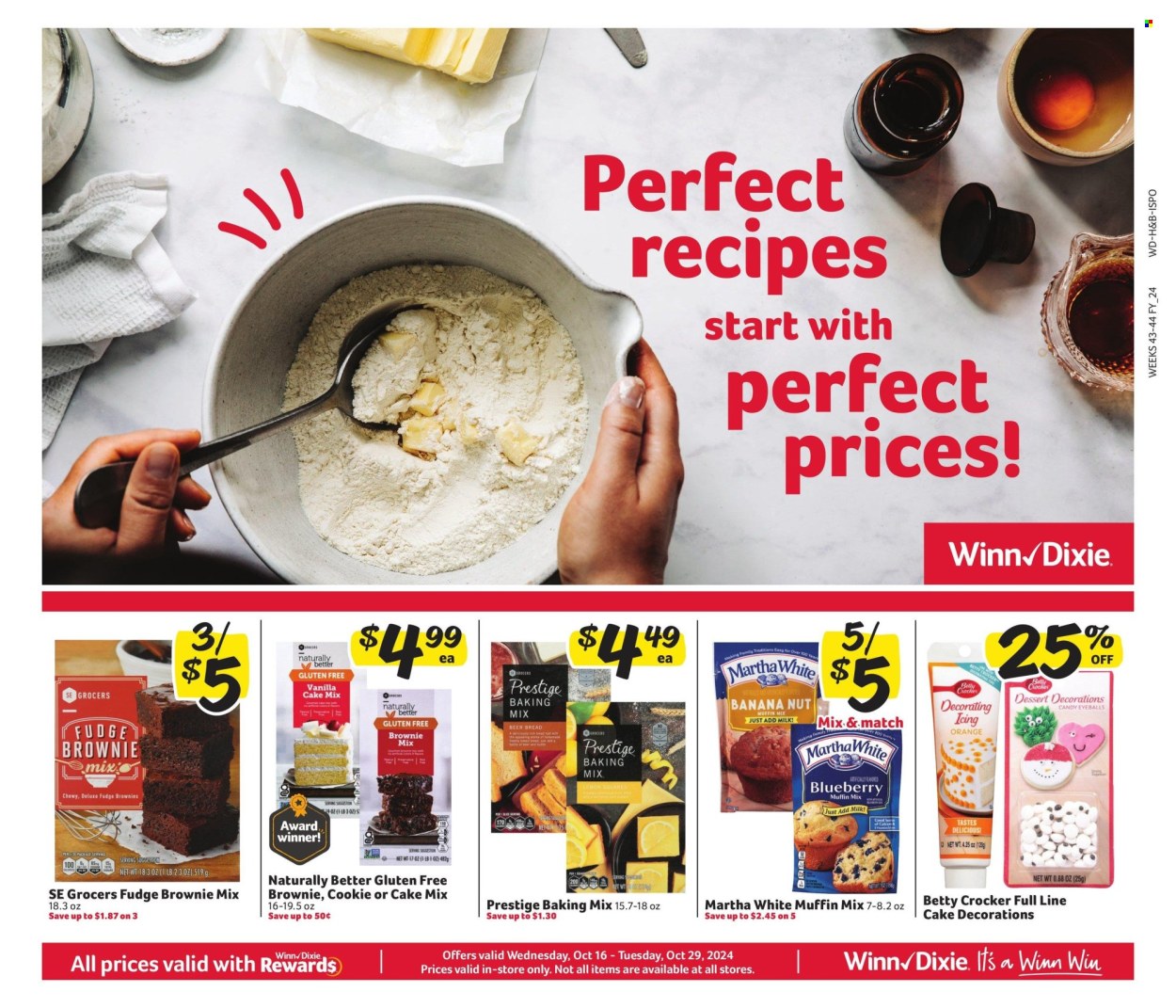 Winn Dixie ad - 10/16/2024 - 10/29/2024. Page 1