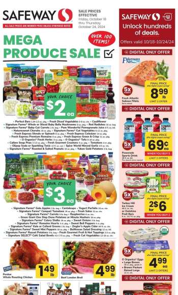 Safeway Flyer - 10/18/2024 - 10/24/2024.