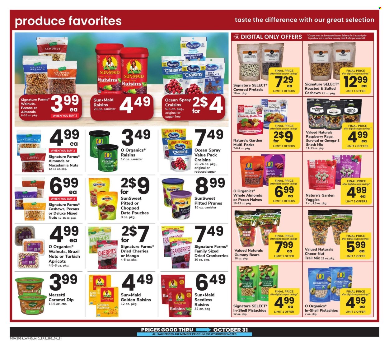 Safeway ad - 10/04/2024 - 10/31/2024. Page 4