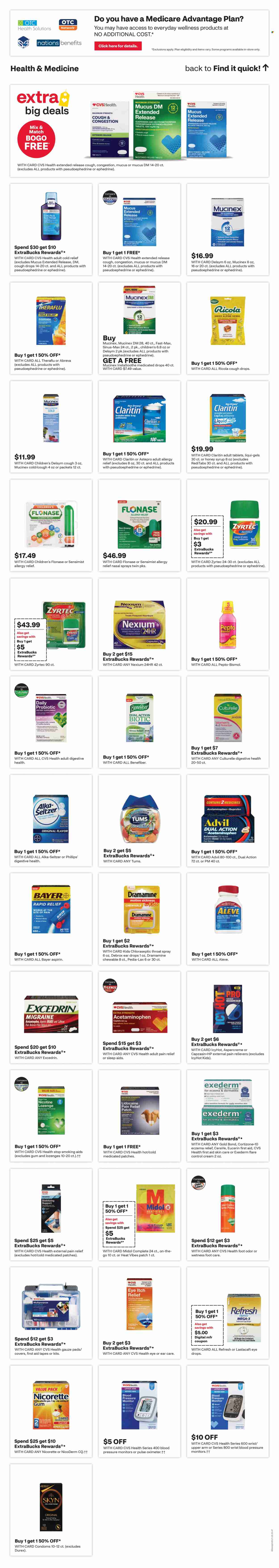 CVS Pharmacy ad - 10/20/2024 - 10/26/2024. Page 7