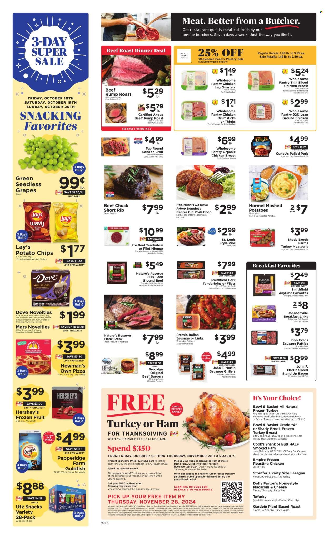 ShopRite ad - 10/18/2024 - 10/24/2024. Page 2