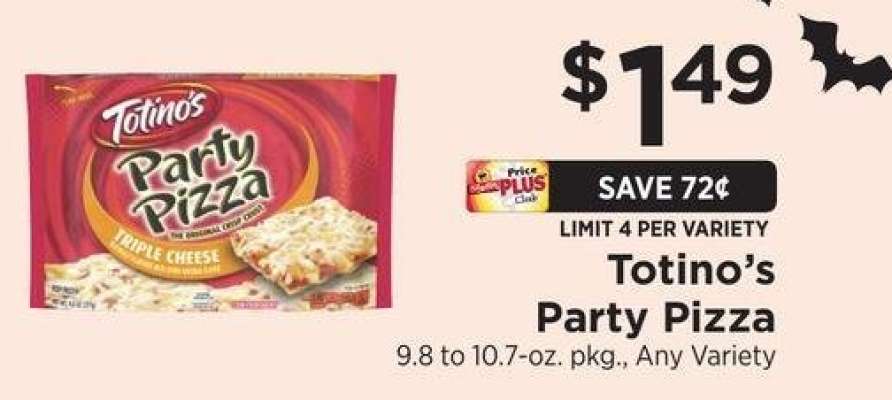 Party Pizza - 9.8 to 10.7 - oz. pkg., Any Variety