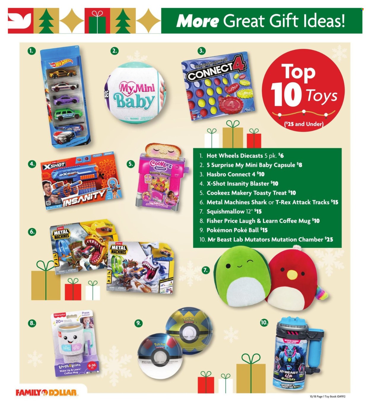 Family Dollar ad - 10/18/2024 - 12/25/2024. Page 1