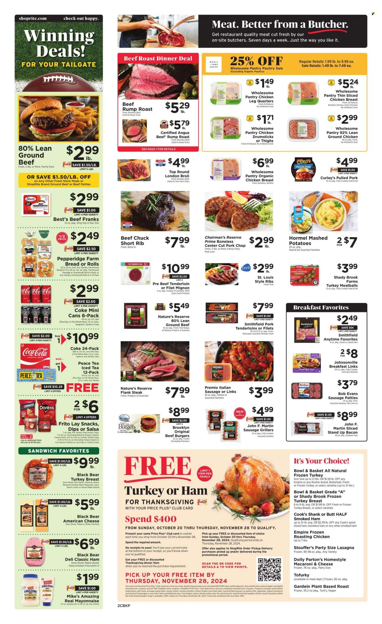 ShopRite ad - 10/20/2024 - 10/26/2024. Page 2