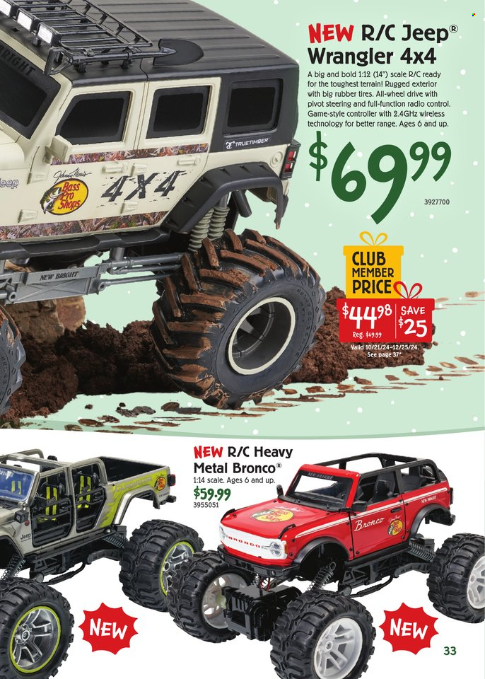 Bass Pro Shops ad. Page 1