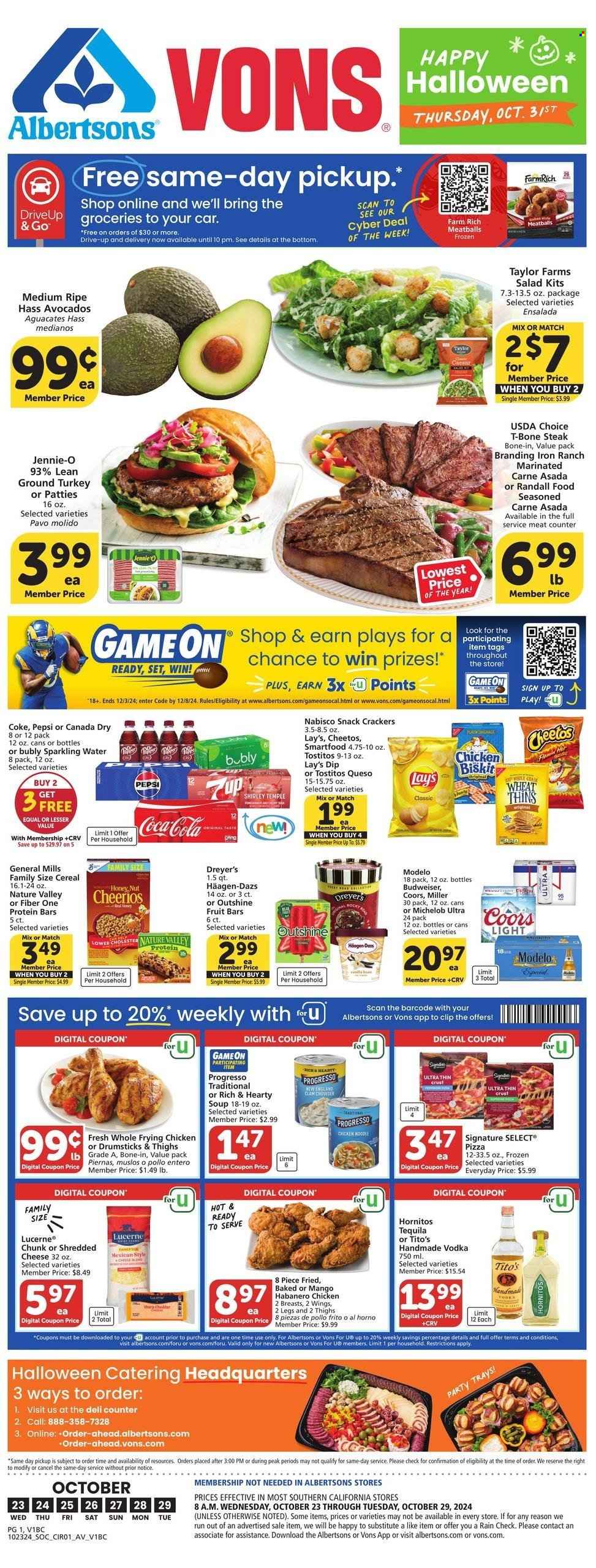 Albertsons ad - 10/23/2024 - 10/29/2024. Page 1