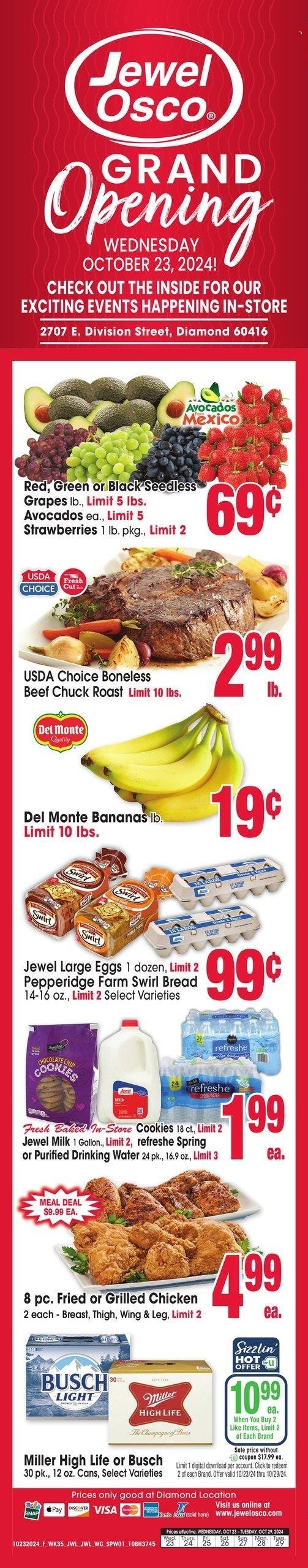 Jewel Osco ad - 10/23/2024 - 10/29/2024. Page 1