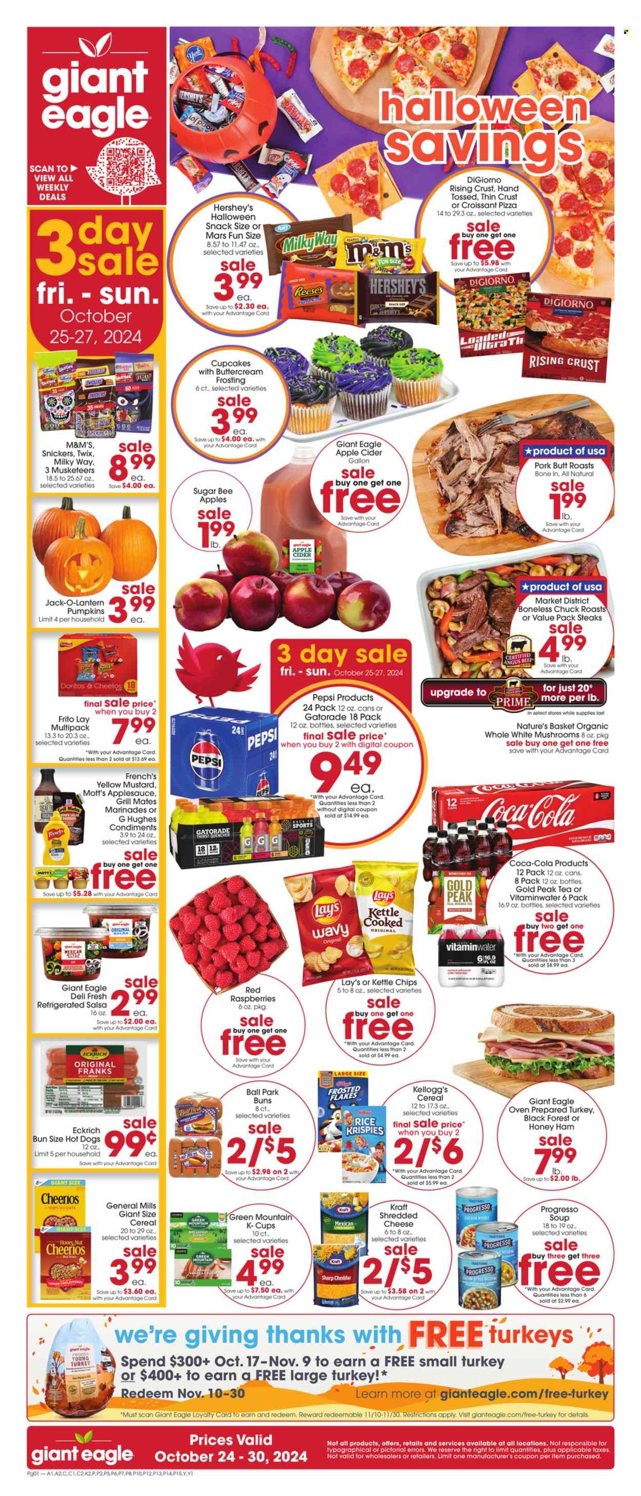 Giant Eagle ad - 10/24/2024 - 10/30/2024. Page 1