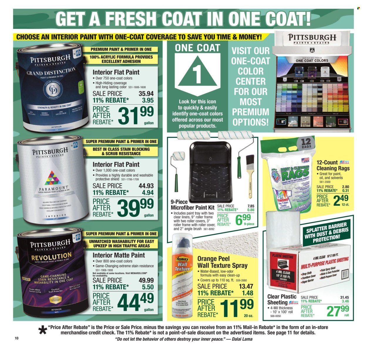 Menards ad - 10/24/2024 - 11/03/2024. Page 18