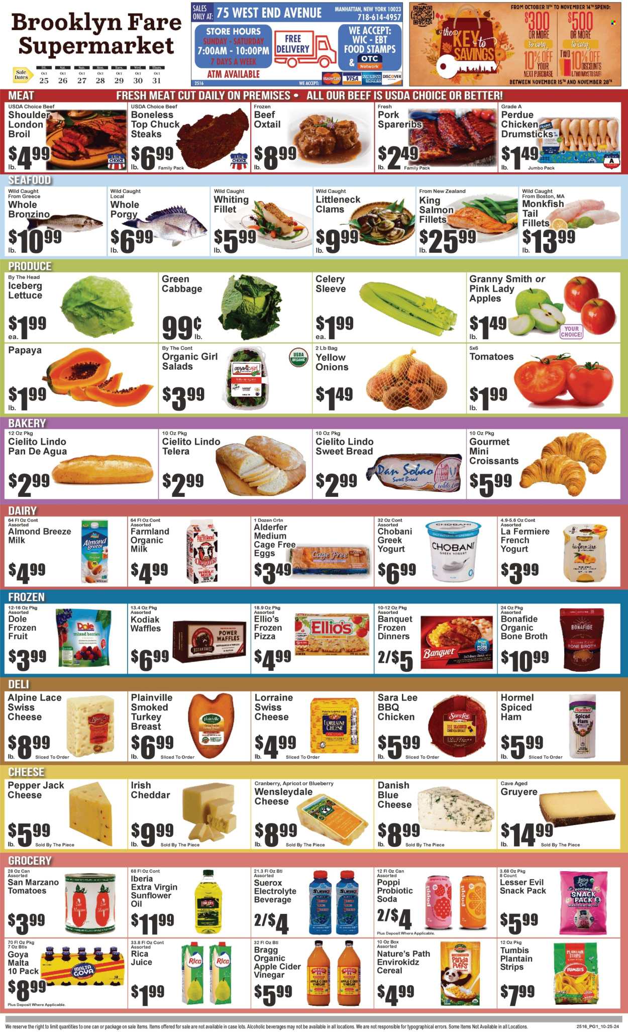 Brooklyn Fare ad - 10/25/2024 - 10/31/2024. Page 1