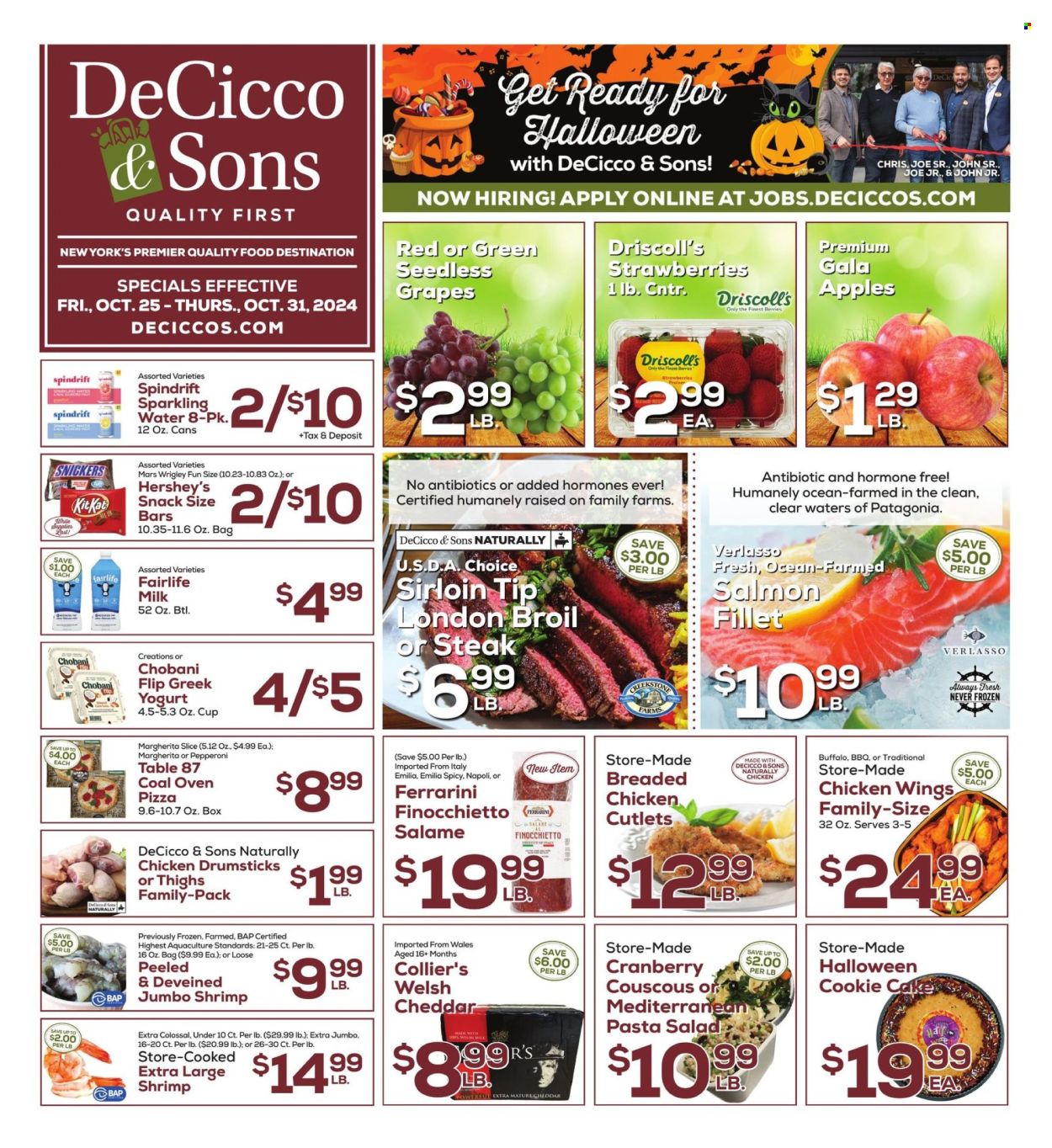 DeCicco & Sons ad - 10/25/2024 - 10/31/2024. Page 1