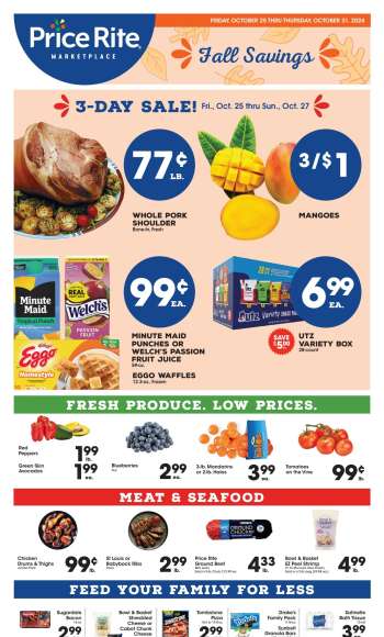 Price Rite Flyer - 10/25/2024 - 10/31/2024.