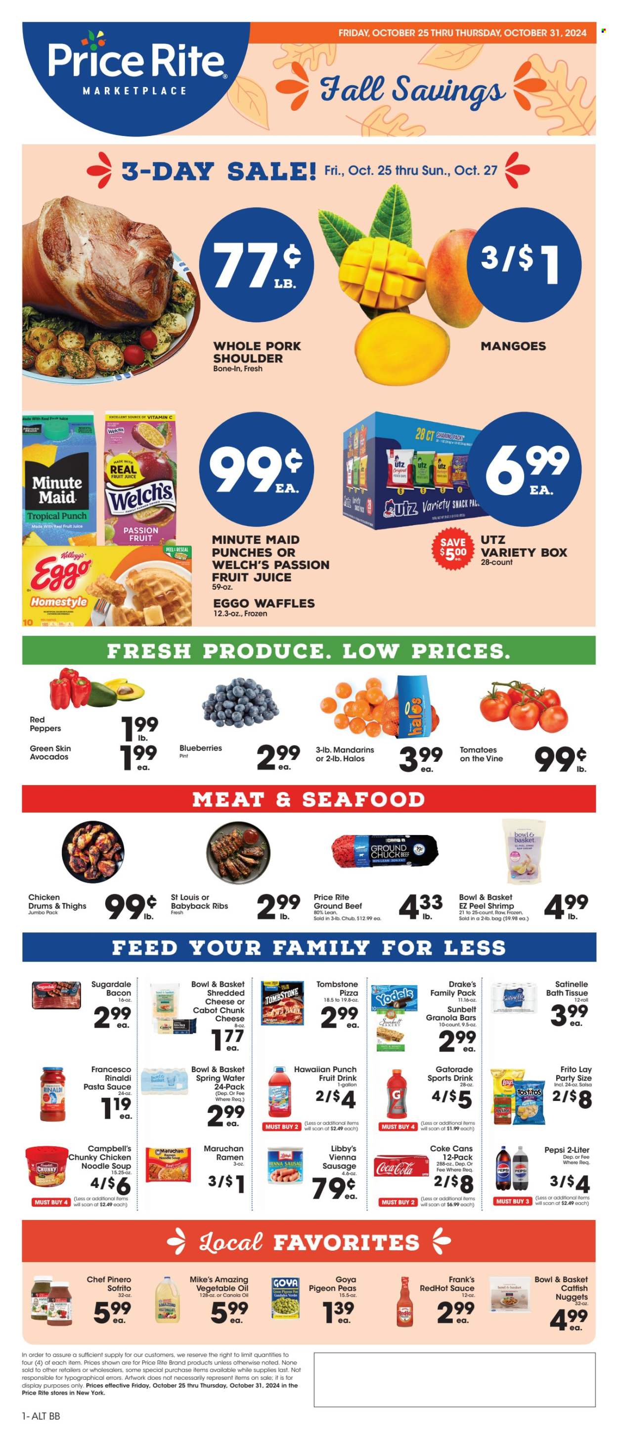 Price Rite ad - 10/25/2024 - 10/31/2024. Page 1