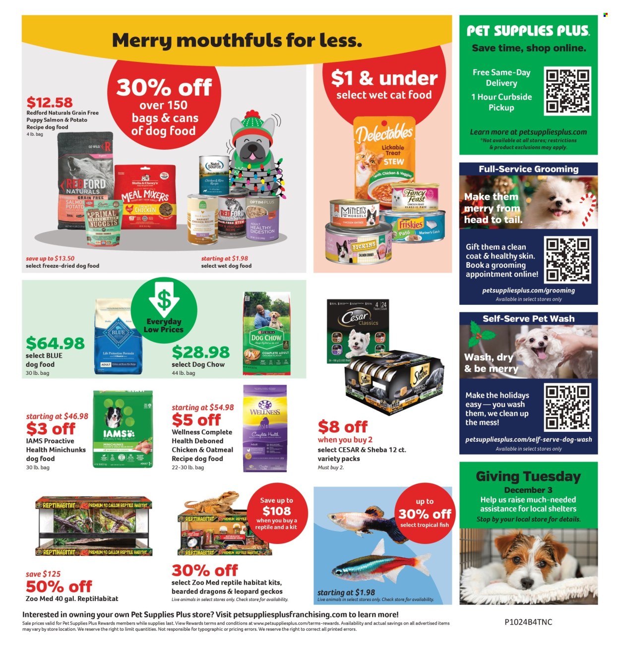 Pet Supplies Plus ad - 10/24/2024 - 12/01/2024. Page 5