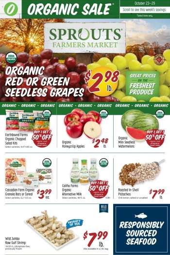 Sprouts Flyer - 10/23/2024 - 10/29/2024.