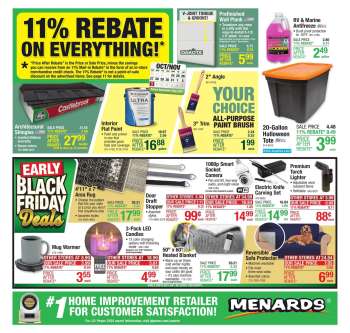 Menards Flyer - 10/24/2024 - 11/03/2024.