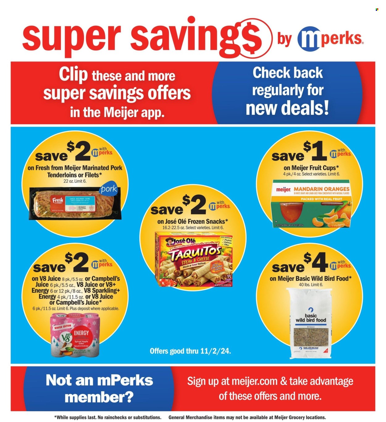 Meijer ad - 10/27/2024 - 11/02/2024. Page 5