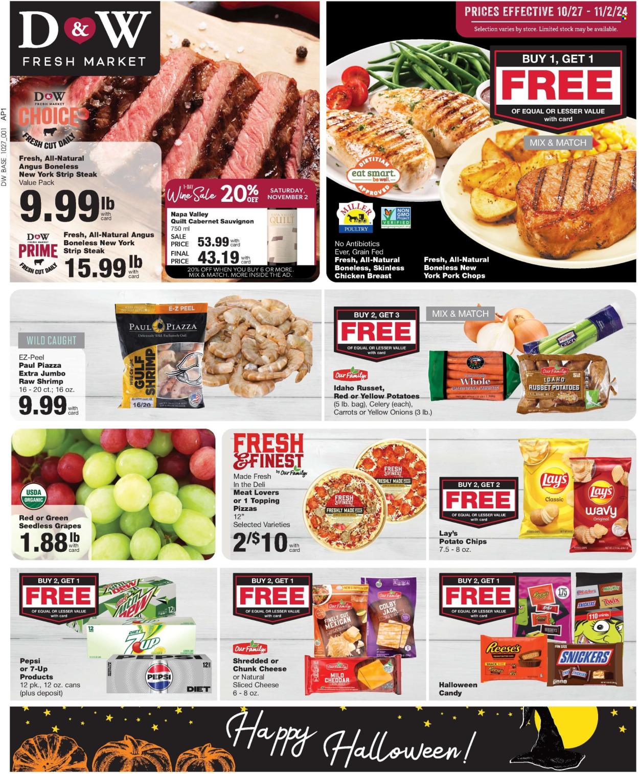 D&W Fresh Market ad - 10/27/2024 - 11/02/2024. Page 1