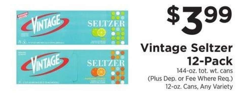 Seltzer 12-Pack - 144-oz. tot. wt. cans 12-oz. Cans, Any Variety