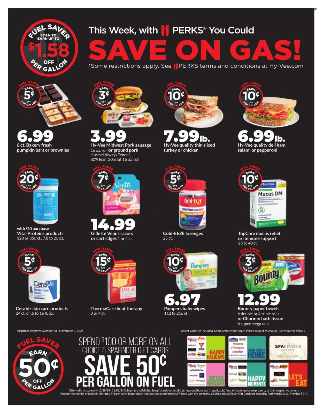 Hy-Vee ad - 10/28/2024 - 11/03/2024. Page 6