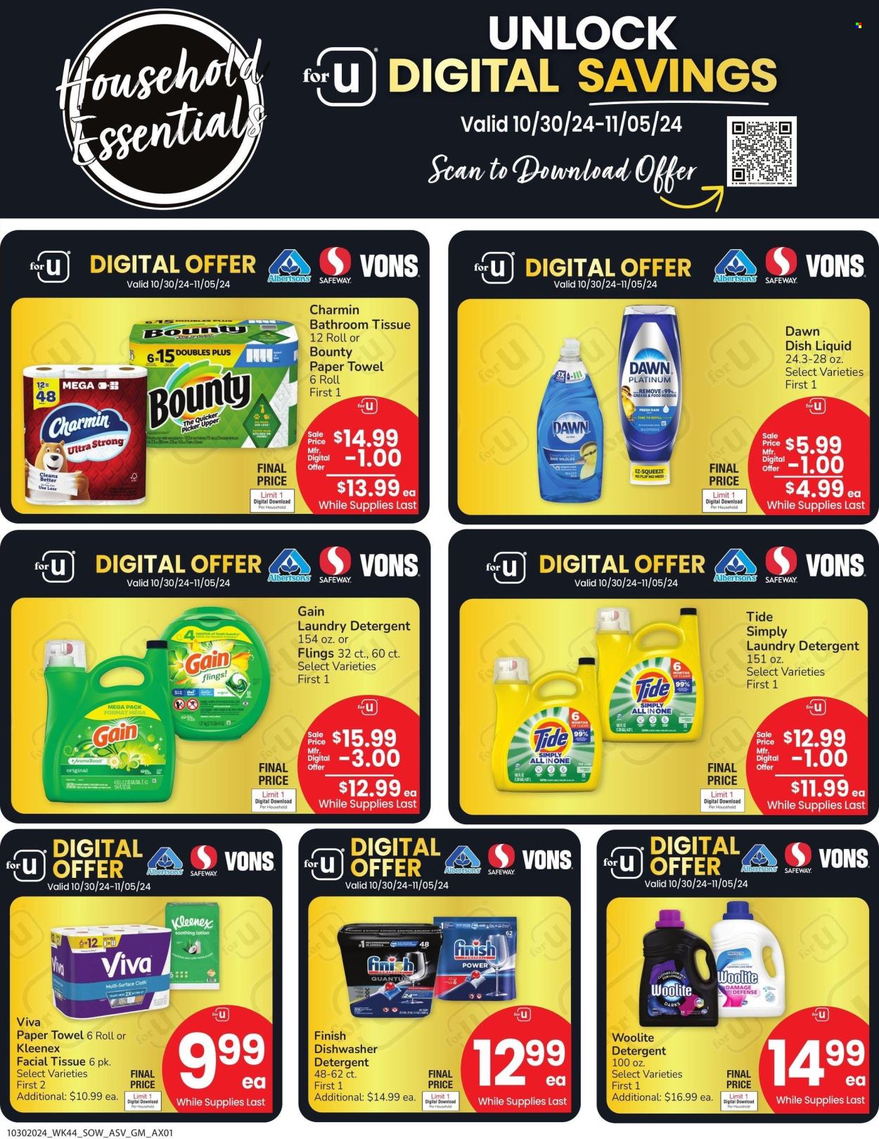 Albertsons ad - 10/30/2024 - 11/05/2024. Page 5