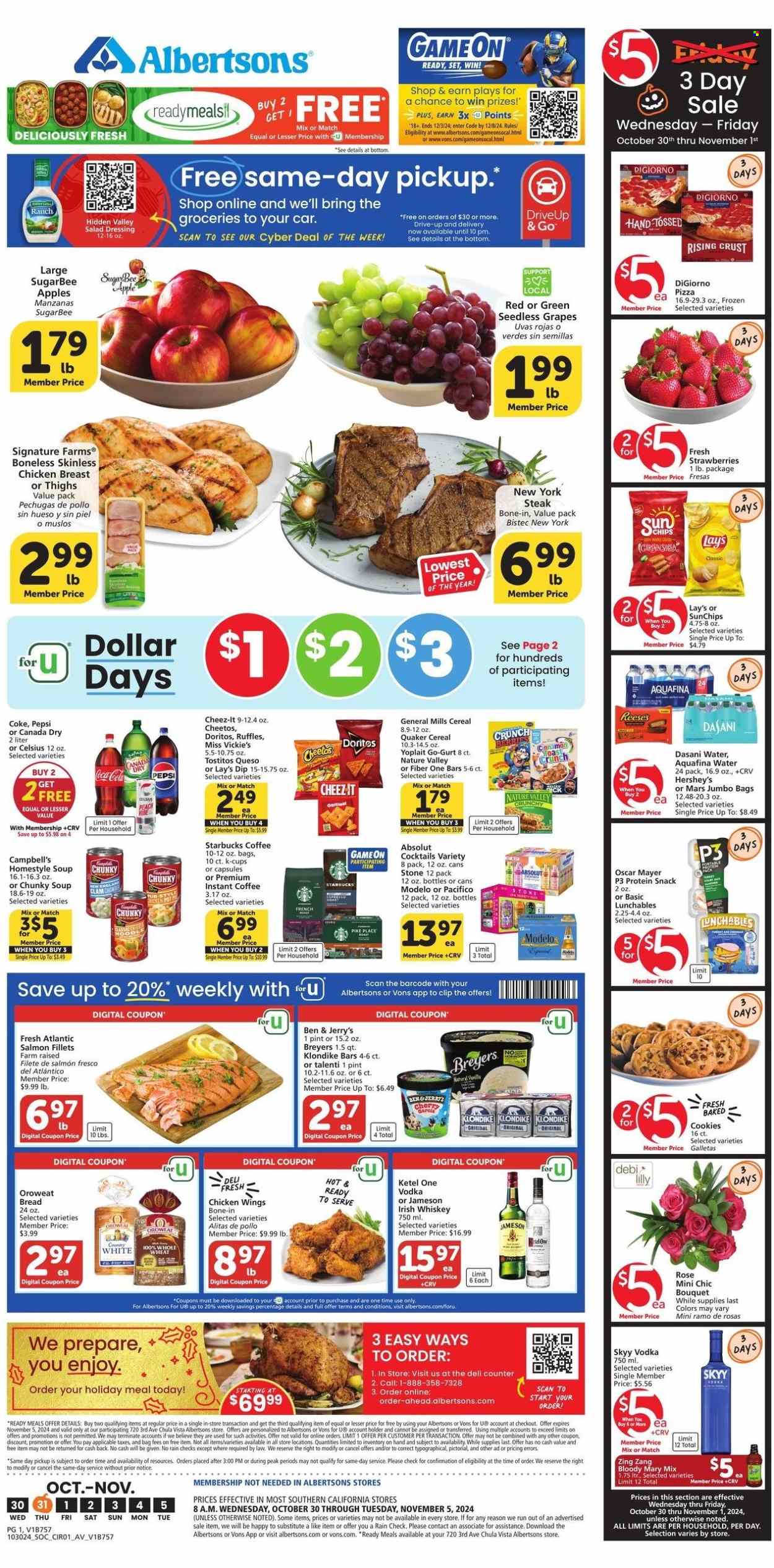 Albertsons ad - 10/30/2024 - 11/05/2024. Page 1