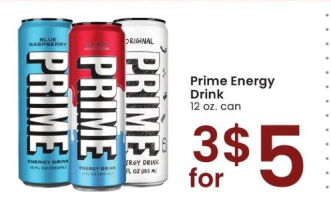 Prime Energy Drink - 12 oz. can