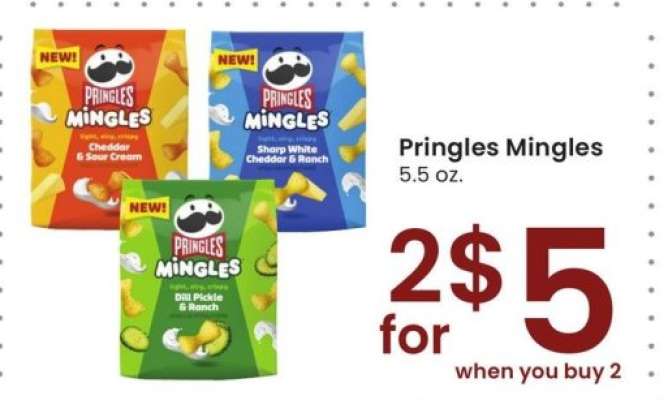 Pringles Mingles - 5.5 oz.