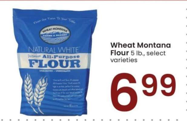 Wheat Montana Flour - 5 lb., select varieties