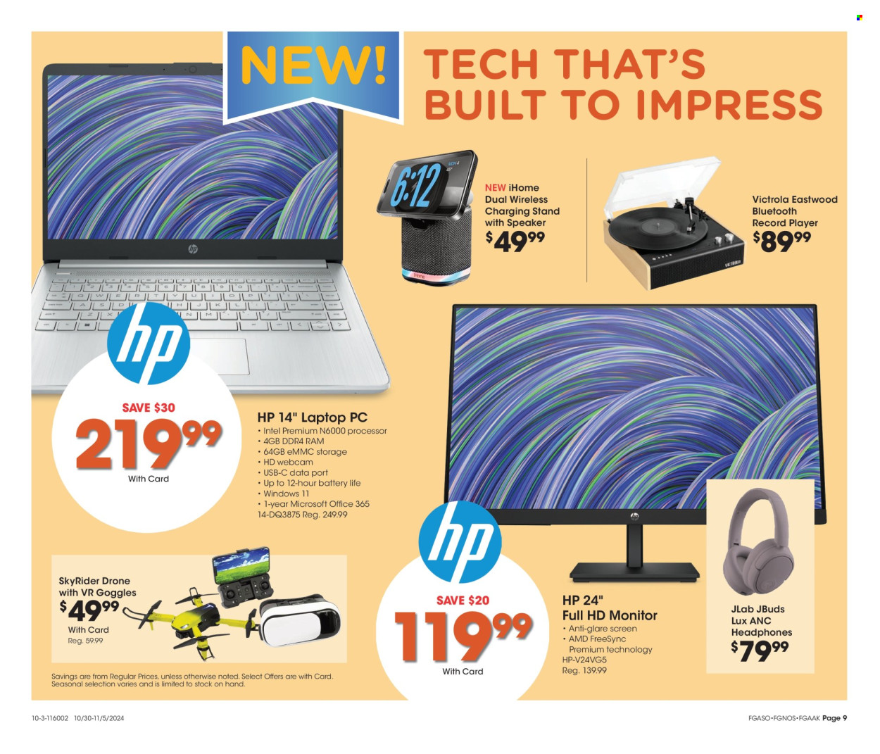 Fred Meyer ad - 10/30/2024 - 11/05/2024. Page 9