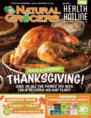 Natural Grocers Flyer - 11/01/2024 - 11/30/2024.