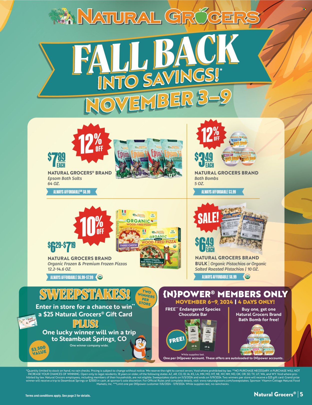 Natural Grocers ad - 11/01/2024 - 11/30/2024. Page 1