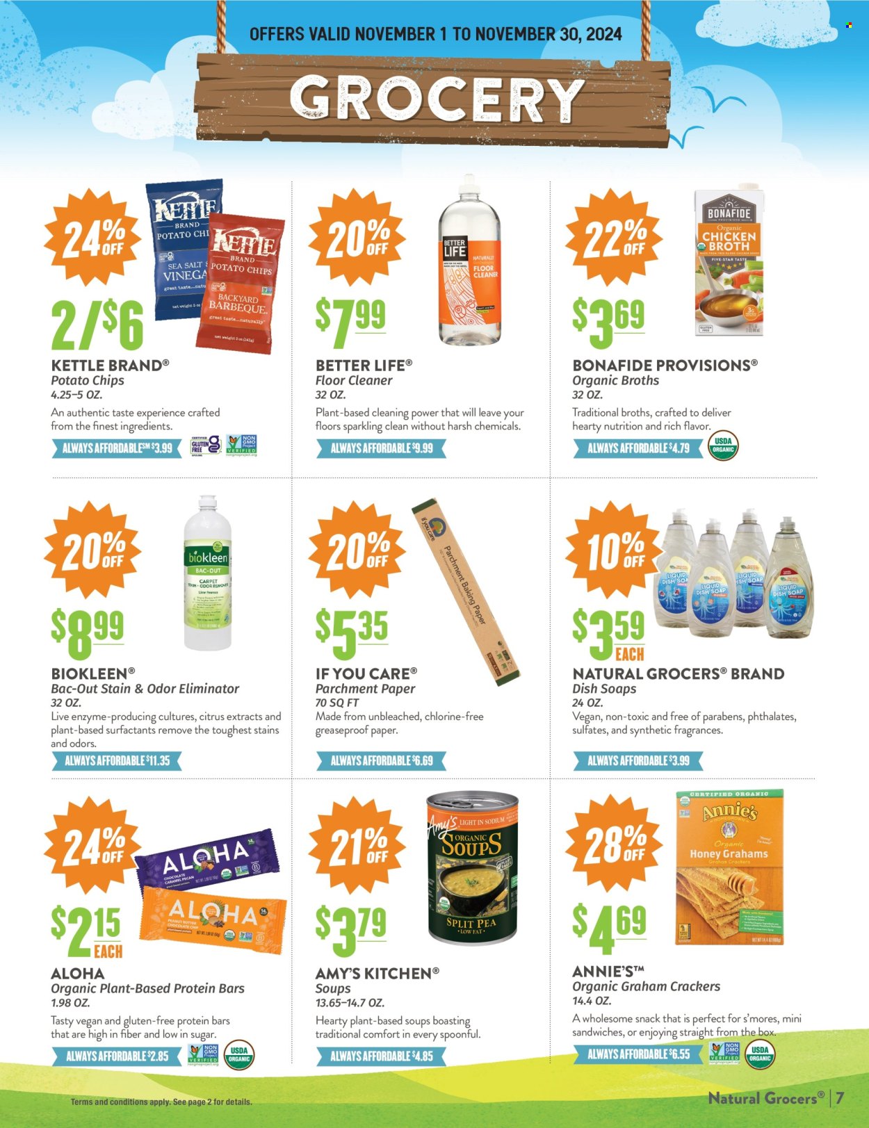 Natural Grocers ad - 11/01/2024 - 11/30/2024. Page 1