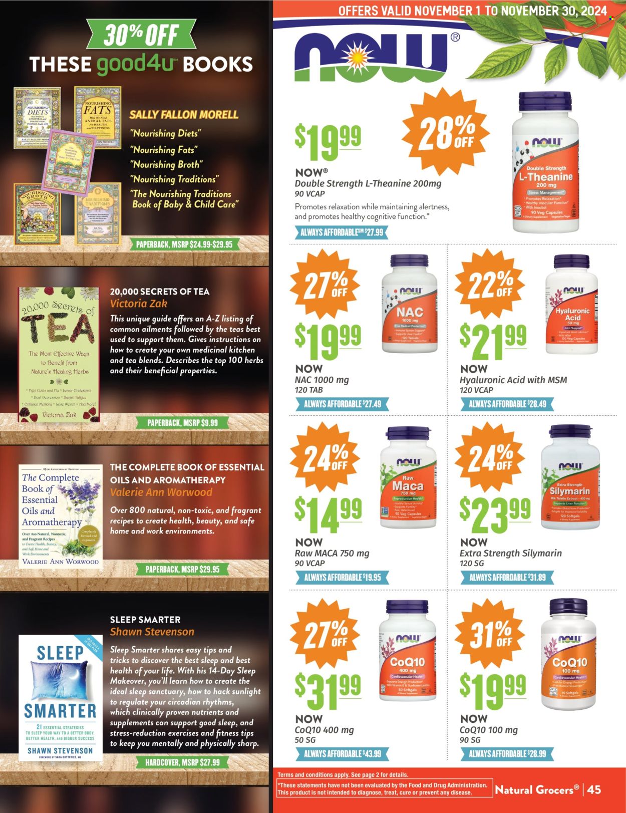 Natural Grocers ad - 11/01/2024 - 11/30/2024. Page 1