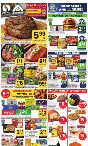 Safeway Flyer - 10/30/2024 - 11/05/2024.