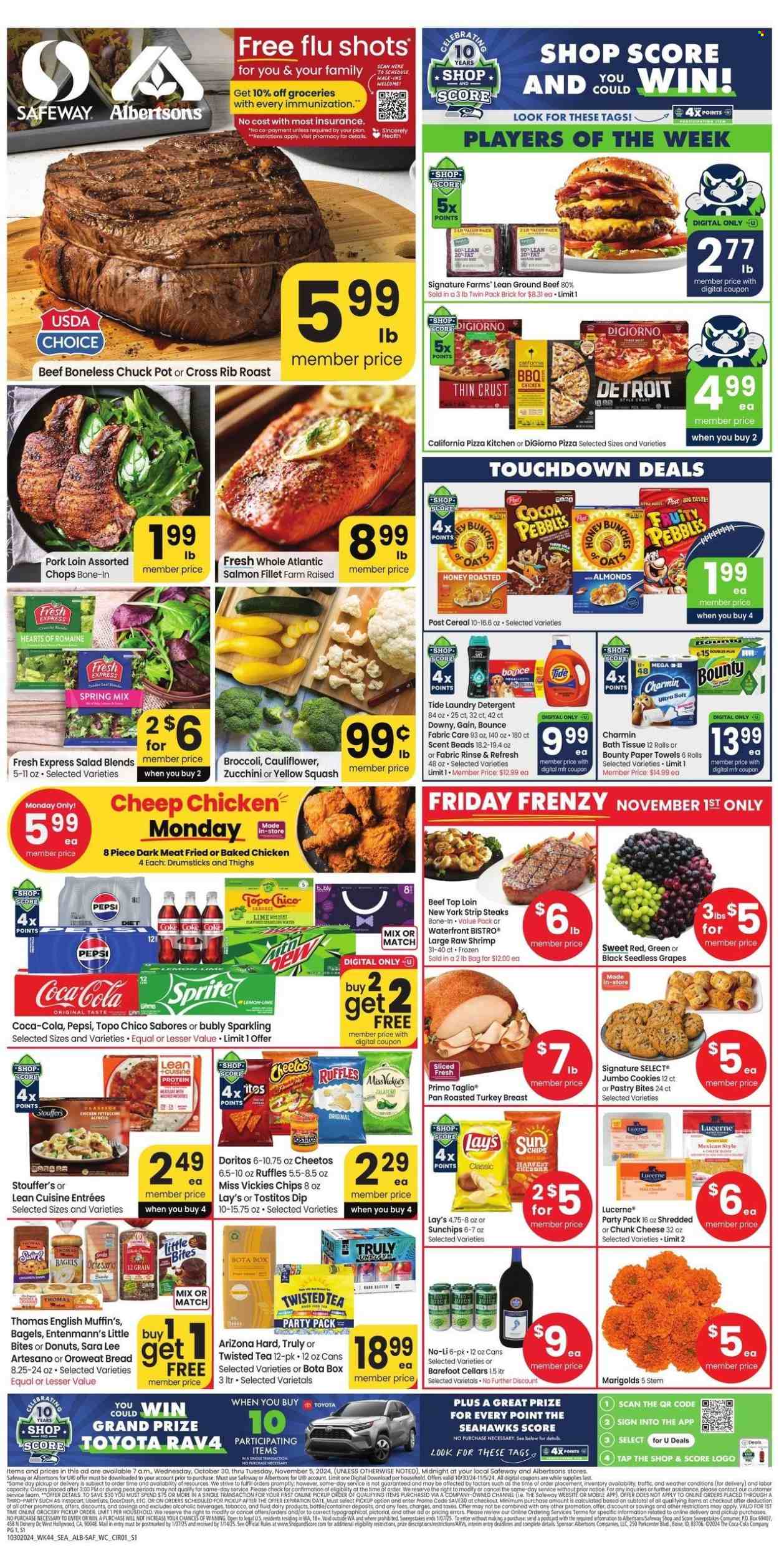 Safeway ad - 10/30/2024 - 11/05/2024. Page 1